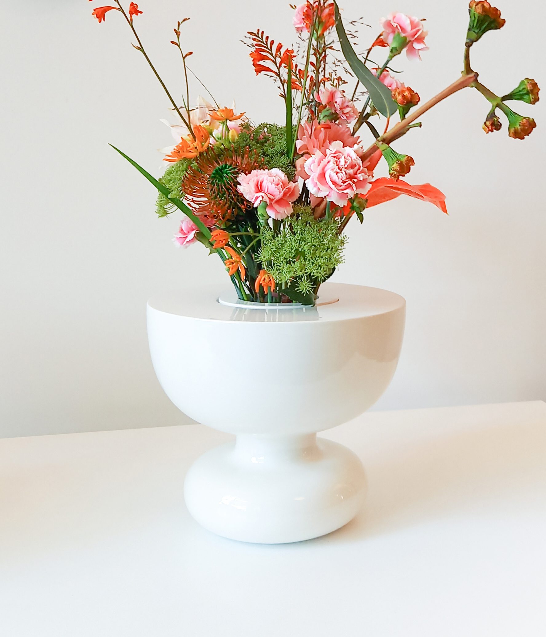 vase blanc brillant 2