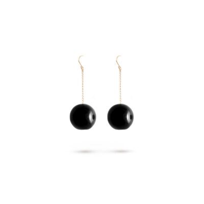BOUCLES D’OREILLES TAC TAC _PM noir
