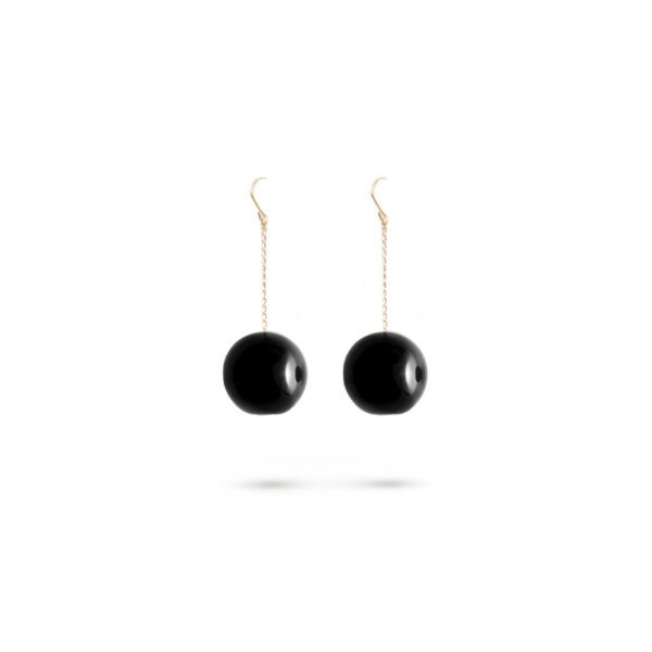BOUCLES D'OREILLES TAC TAC _PM noir