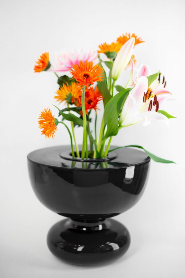 VASE IDOLO _Noir brillant – Image 2