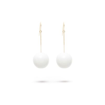 BOUCLES D’OREILLES TAC TAC GM _blanc
