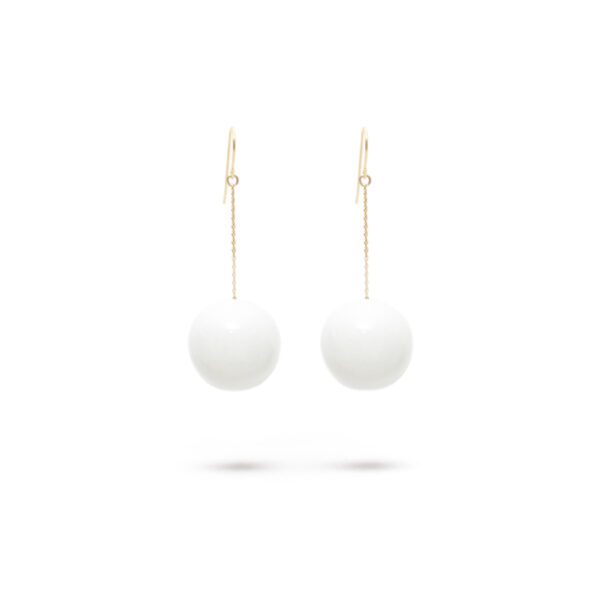 BOUCLES D'OREILLES TAC TAC GM _blanc