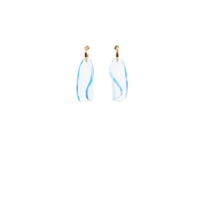 PETALS SUR CRÉOLES _ BLEU CLAIRE