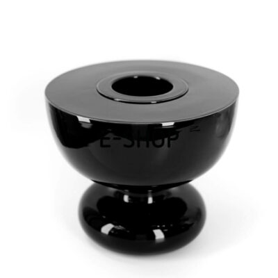 VASE IDOLO _Noir brillant