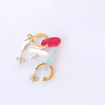 MINI MONO PETAL ON HOOP_white