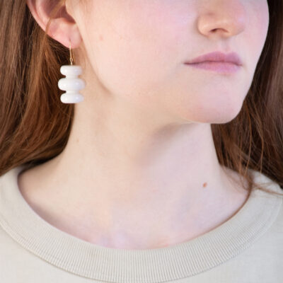 BOUCLES D’OREILLES ECCOLA E2 _noir mat