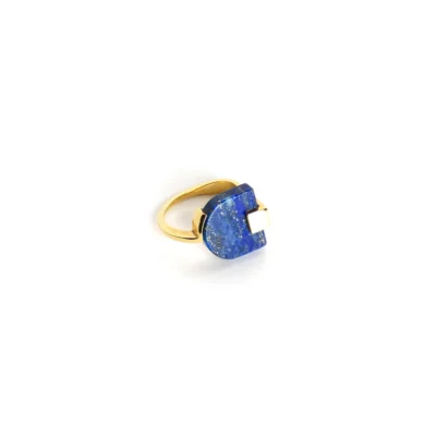 BAGUE R003 _lapis lazuli