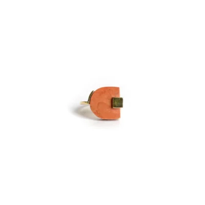 BAGUE R003 _rouge marbre