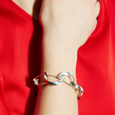 GOURMETTE PRECIEUSE TRAJECTOIRE _ ARGENT